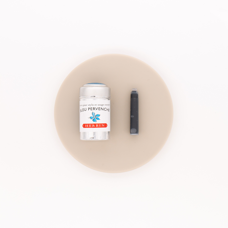 Herbin Bleu Pervenche 6 Ink Cartridges