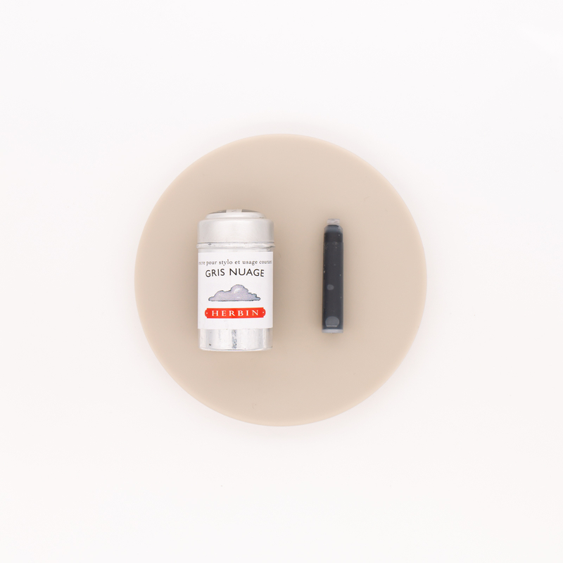 Herbin Gris Nuage 6 Ink Cartridges