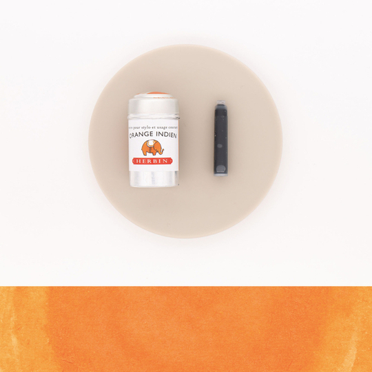 Herbin Orange Indien 6 Ink Cartridges