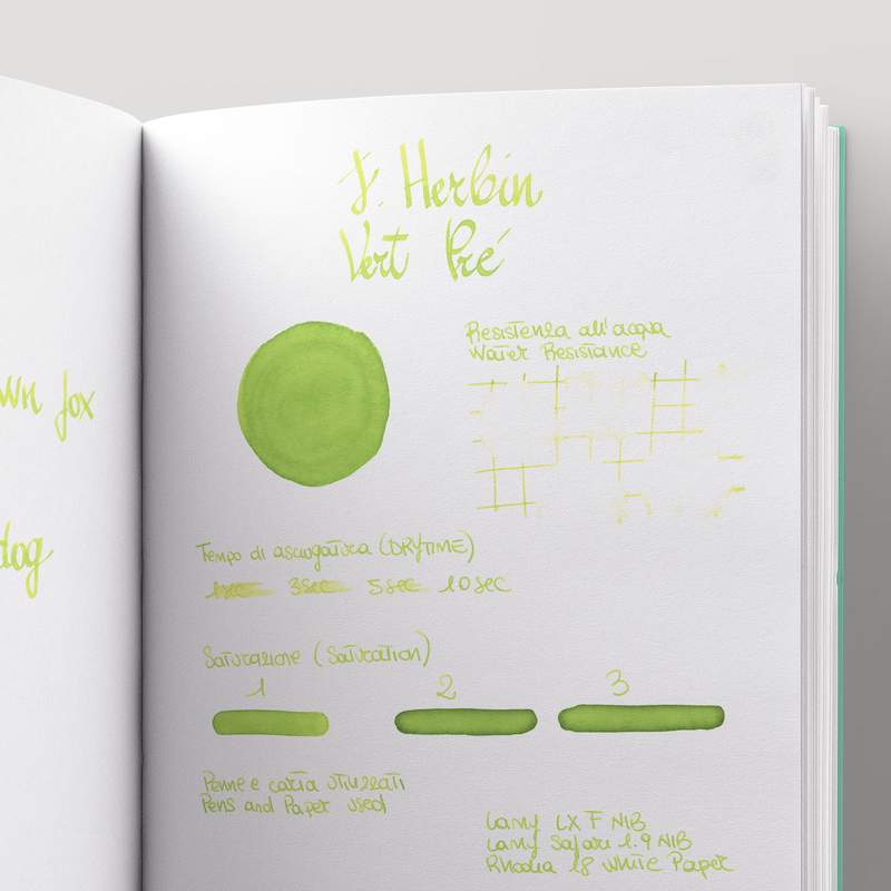 Herbin Vert Pre 6 Ink Cartridges
