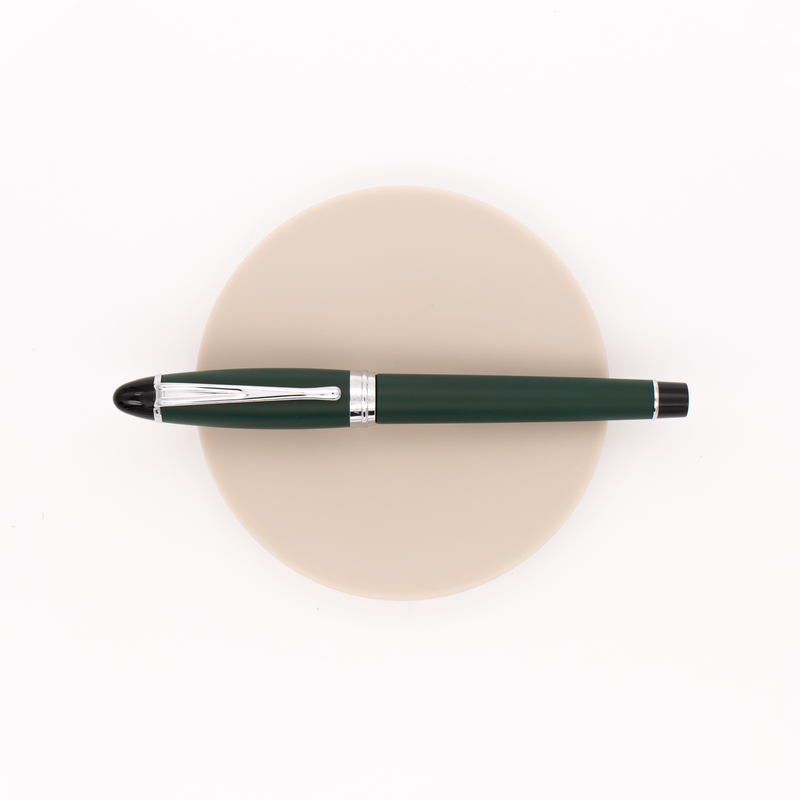 Aurora Ipsilon Satin Fountain Pen Green
