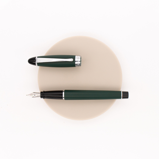 Aurora Ipsilon Satin Penna Stilografica Verde