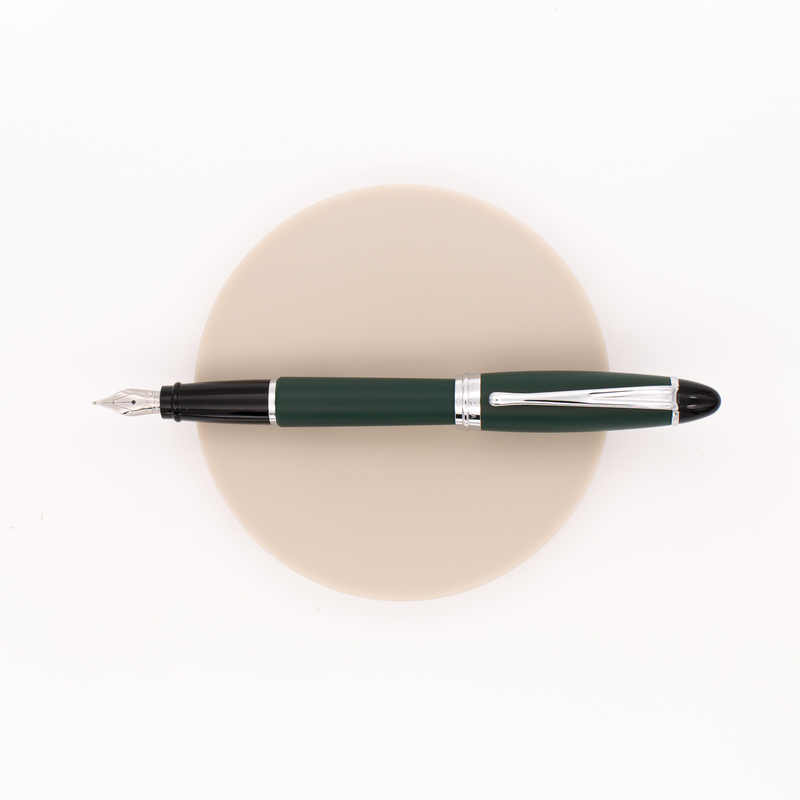 Aurora Ipsilon Satin Fountain Pen Green