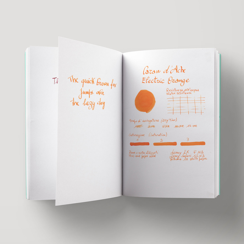 Caran d'Ache Electric Orange Ink Bottle 50 ml