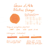 Caran d'Ache Electric Orange Ink Bottle 50 ml