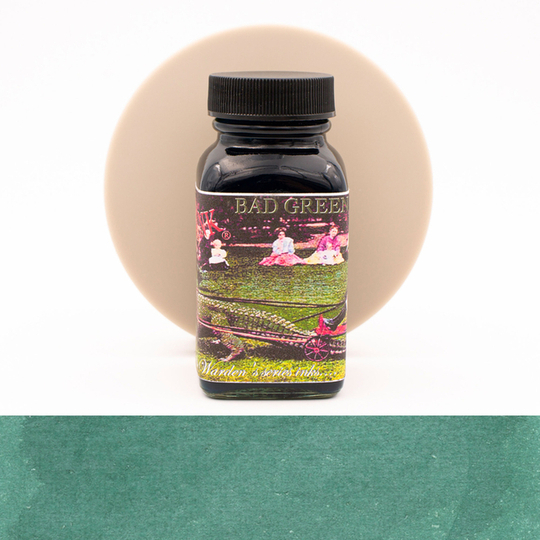 Noodler's Bad Green Gator Ink Bottle 3 oz