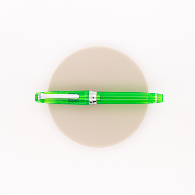 Sailor Professional Gear Slim Penna Stilografica Verde Trasparente