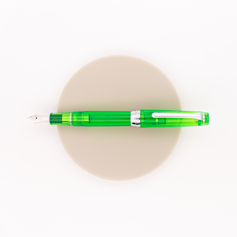 Sailor Professional Gear Slim Penna Stilografica Verde Trasparente