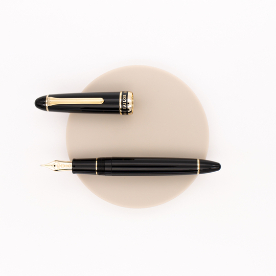 Sailor 1911 Special Nib Cross Music Fountain Pen Black