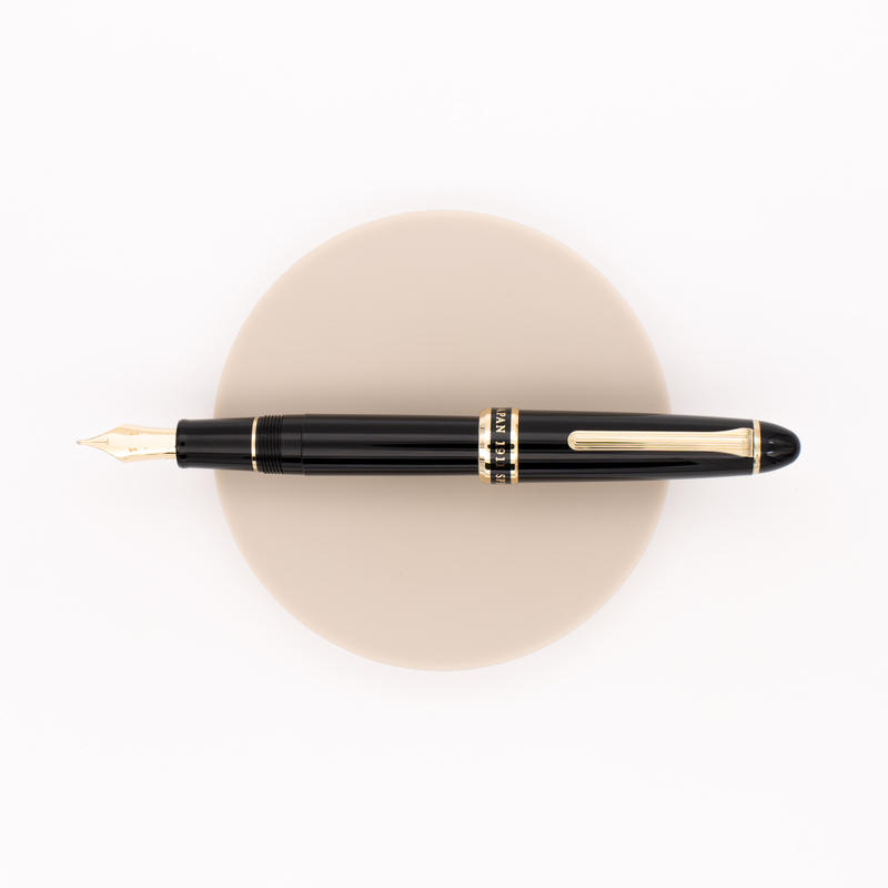Sailor 1911 Special Nib Naginata Emperor Fountain Pen Black