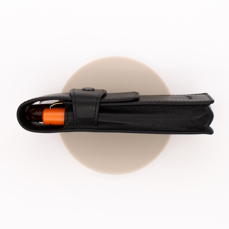 Kaweco Leather Pen Case for 2 Pens Black