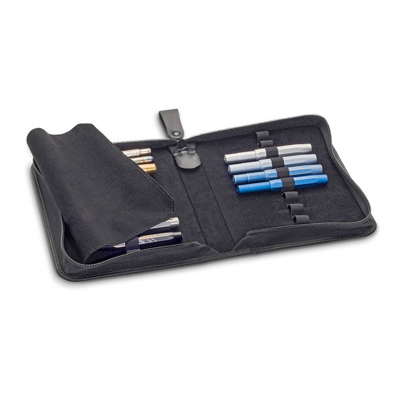 Kaweco Leather Pen Case for 20 Pens Black