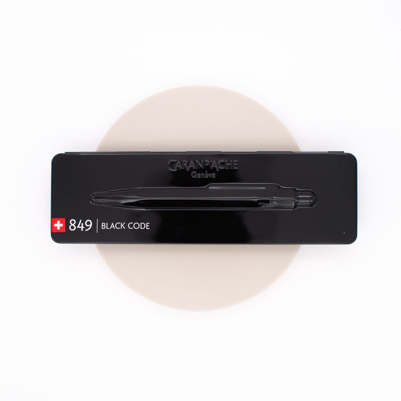 Caran d'Ache 849 Penna Sfera Black Code Edizione Speciale