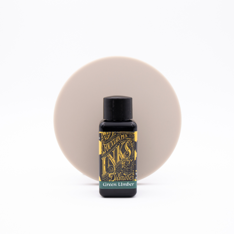 Diamine Green Umber Ink Bottle 30 ml