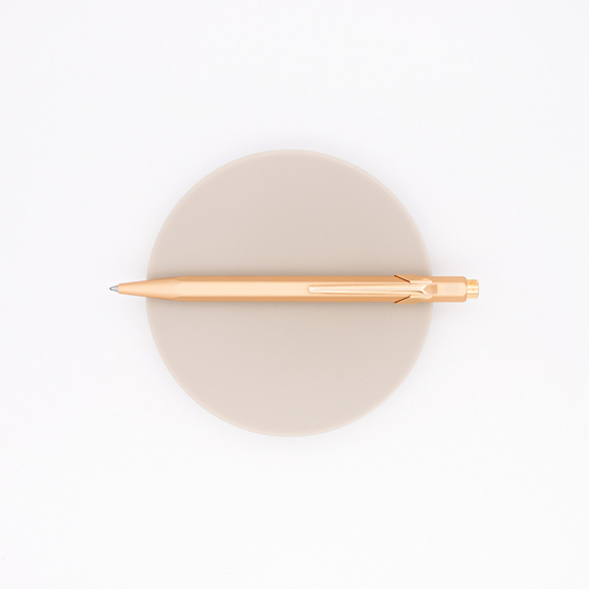 Caran d'Ache 849 Ballpoint Pen Brut Rosè with case