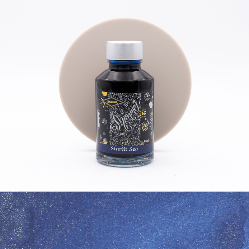 Diamine Shimmering Starlit Sea Ink Bottle 50 ml