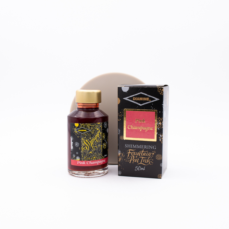 Diamine Shimmering Pink Champagne Inchiostro 50 ml