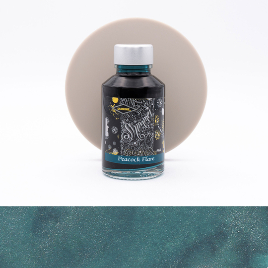 Diamine Shimmering Peacock Flare Inchiostro 50 ml