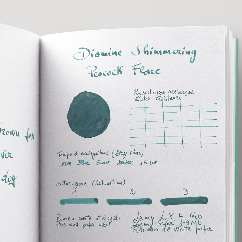 Diamine Shimmering Peacock Flare Ink Bottle 50 ml