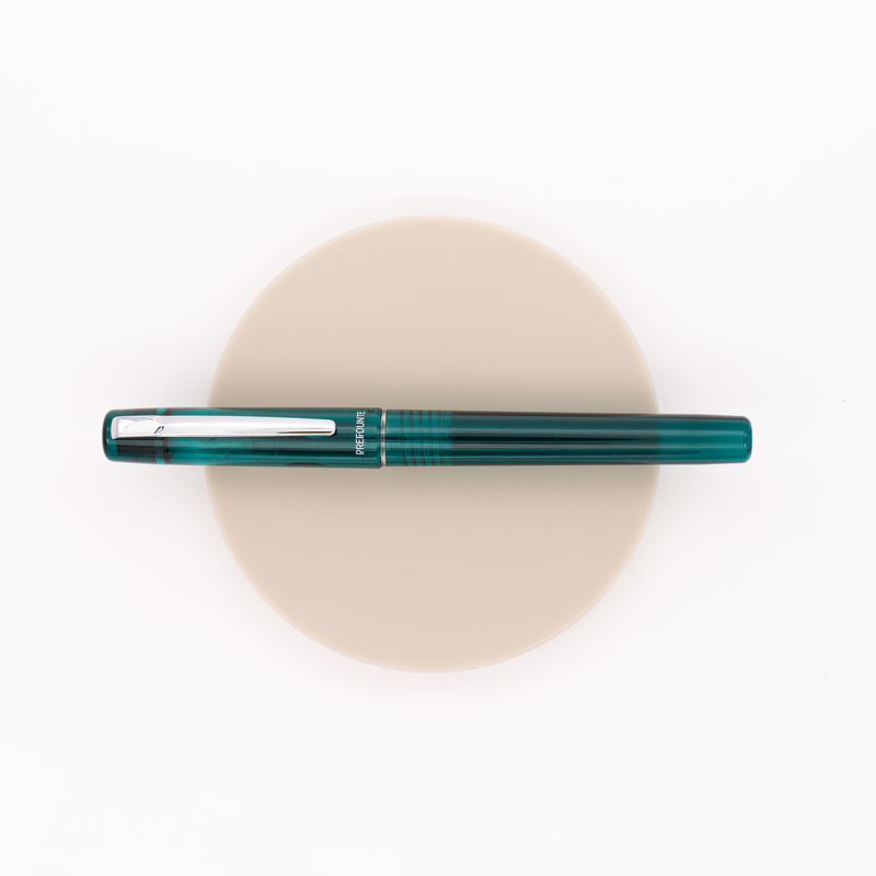 Platinum Prefounte Fountain Pen Dark Emerald