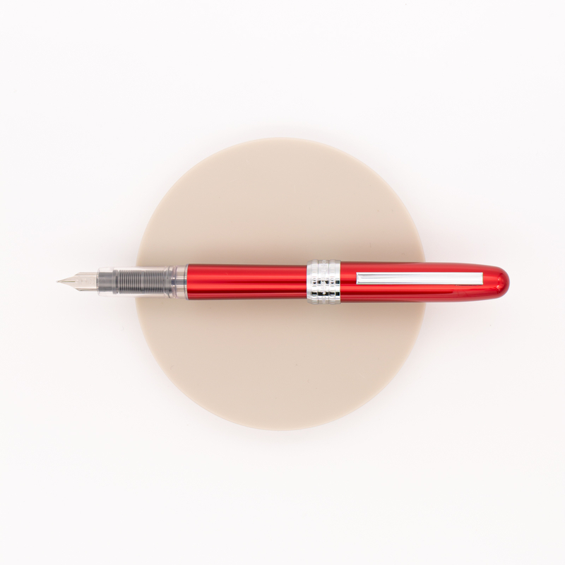 Platinum Plaisir Fountain Pen Red