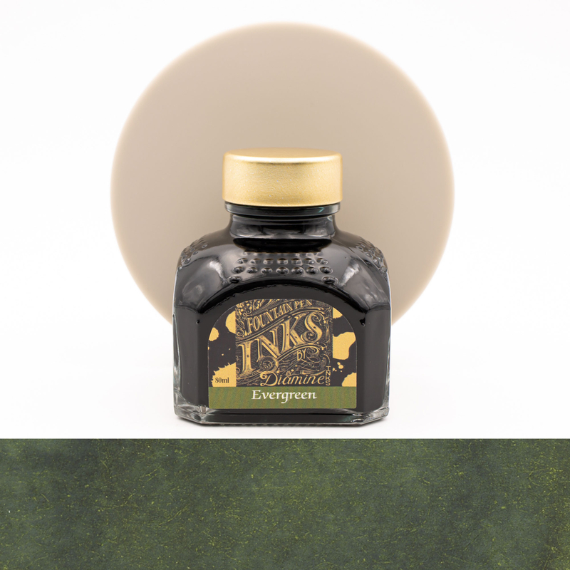 Diamine Evergreen Ink Bottle 80 ml