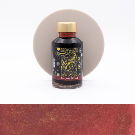 Diamine Shimmering Dragon Blood Ink Bottle 50 ml