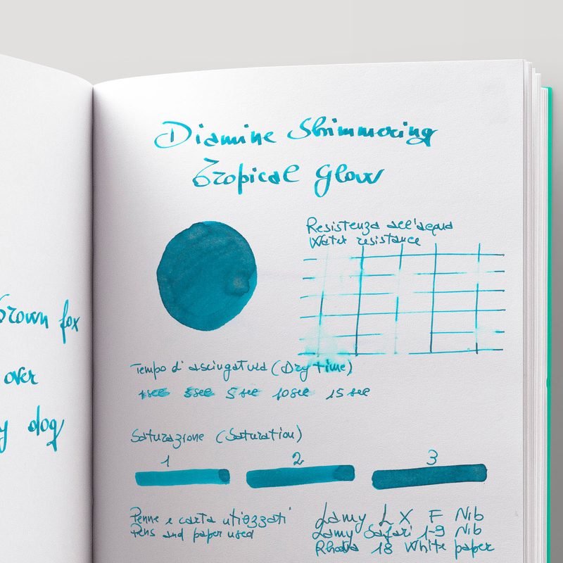 Diamine Shimmering Tropical Glow Ink Bottle 50 ml