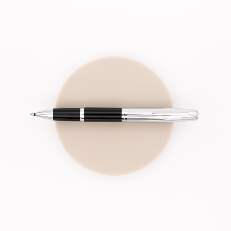 Aurora Duo Cart Rollerball Pen Black
