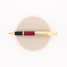 Aurora Duo Cart Rollerball Pen Burgundy & Gold