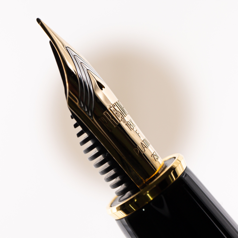 Platinum Izumo Urushi Tamenuri Penna Stilografica Soratame