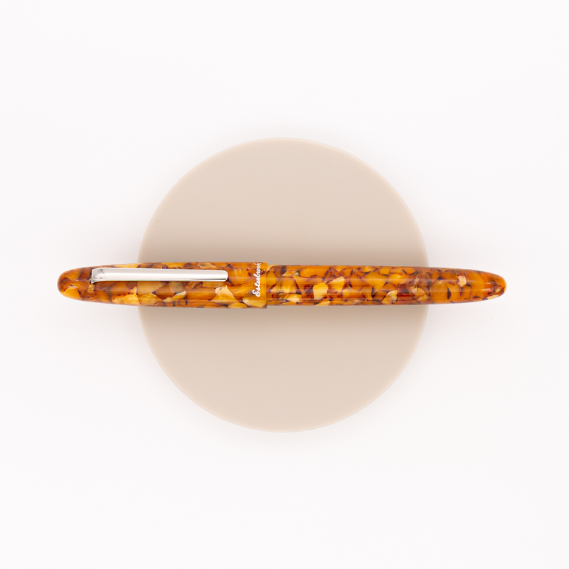 Esterbrook Estie Fountain Pen Honeycomb & Rhodium