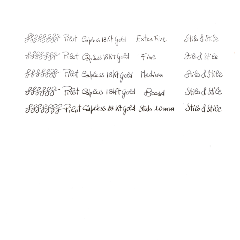 Pilot Capless Penna Stilografica Raden Water Surface