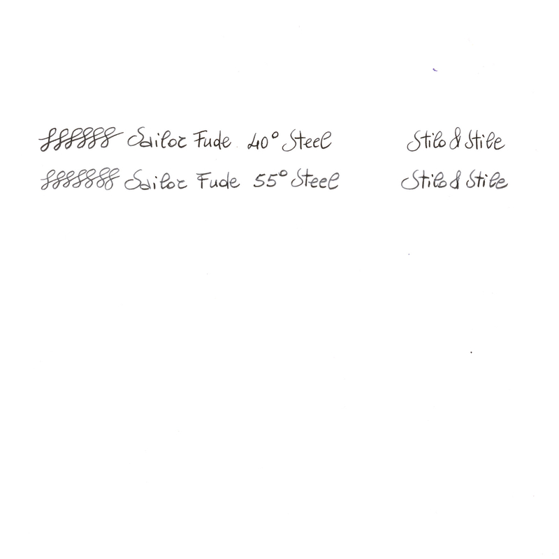 Sailor Fude De Mannen 55° Penna Stilografica per Calligrafia Giapponese