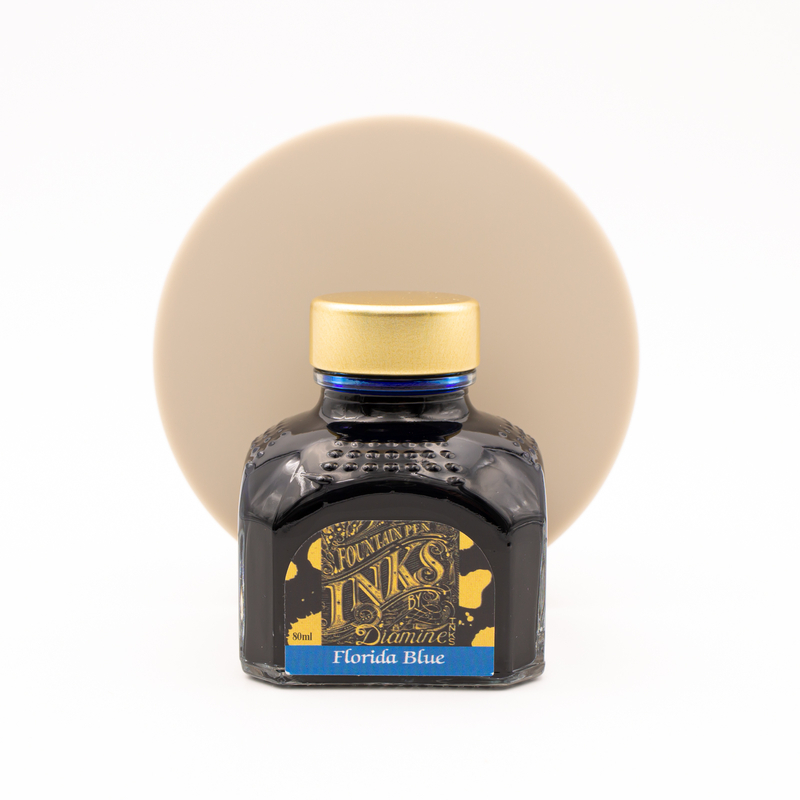 Diamine Florida Blue Ink Bottle 80 ml