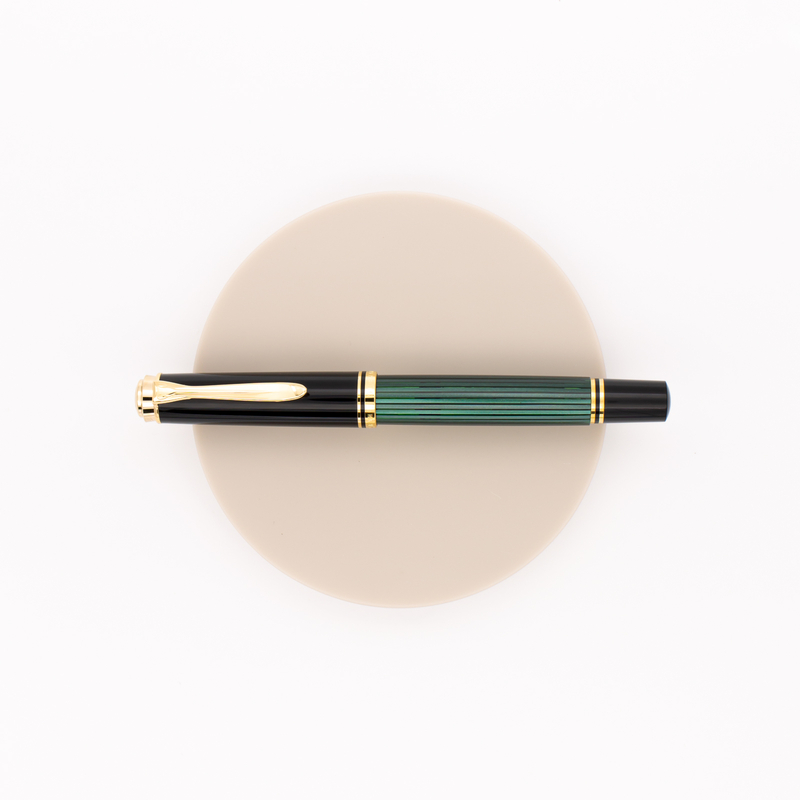 Pelikan Souveran M400 Penna Stilografica Verde & Nera