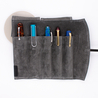 Pilot Pensemble Leather Pen Wrap for 5 Pens Black