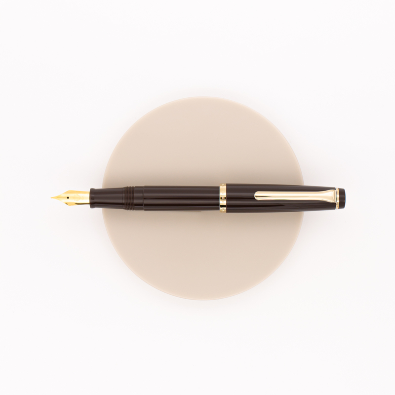 Sailor Lecoule Penna Stilografica Marrone & Oro