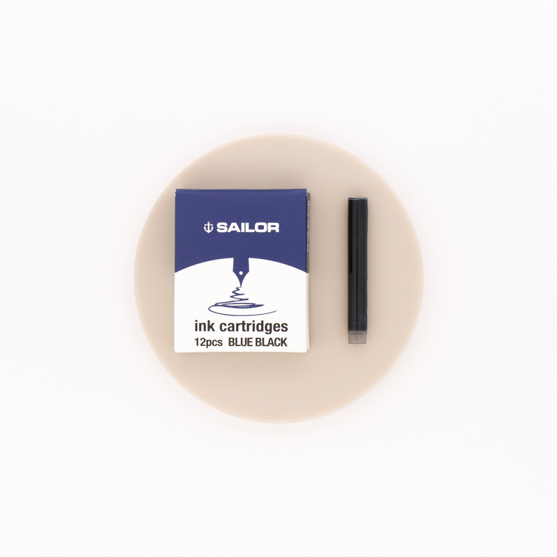 Sailor Blue Black 12 Ink Cartridges