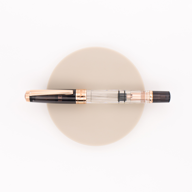 Twsbi Diamond 580 Penna Stilografica Smoke Rose Gold II