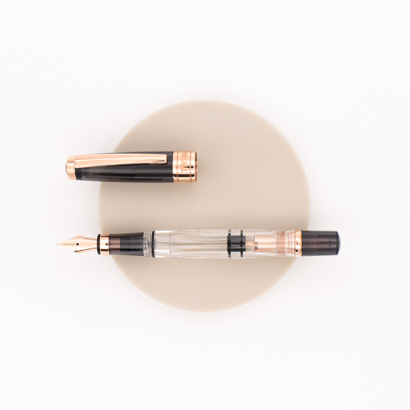 Twsbi Diamond 580 Penna Stilografica Smoke Rose Gold II