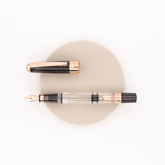 Twsbi Diamond 580 Penna Stilografica Smoke Rose Gold II