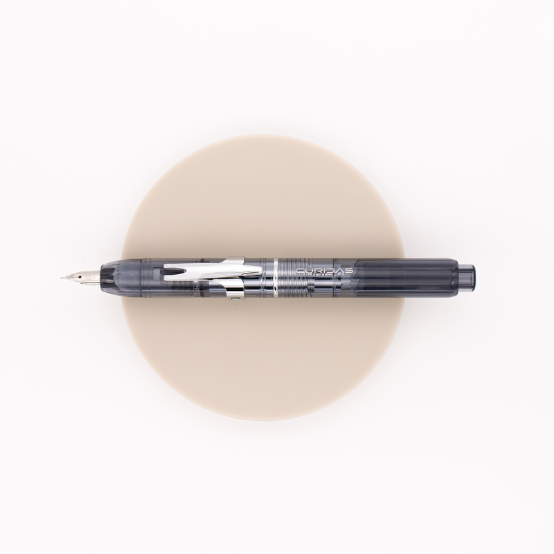 Platinum Curidas Penna Stilografica Retrattile Graphite Smoke