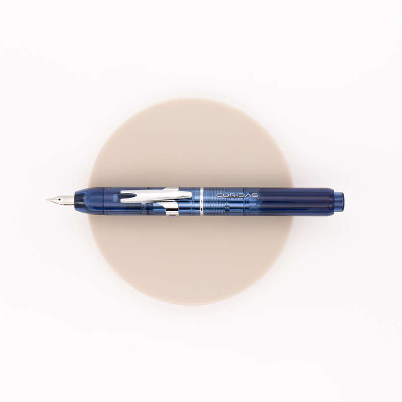 Platinum Curidas Penna Stilografica Retrattile Abyss Blue