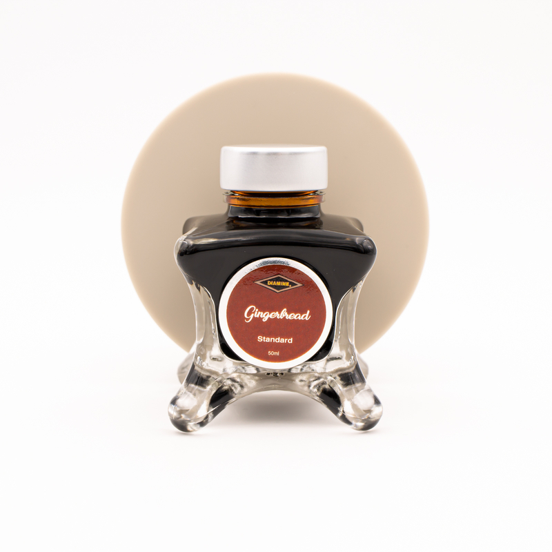 Diamine Inkvent Gingerbread Ink Bottle 50 ml Blue Edition