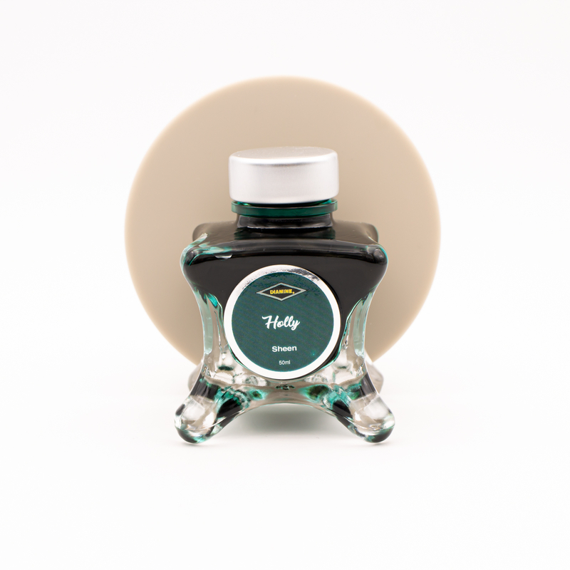 Diamine Inkvent Holly Inchiostro 50 ml Blue Edition Sheen