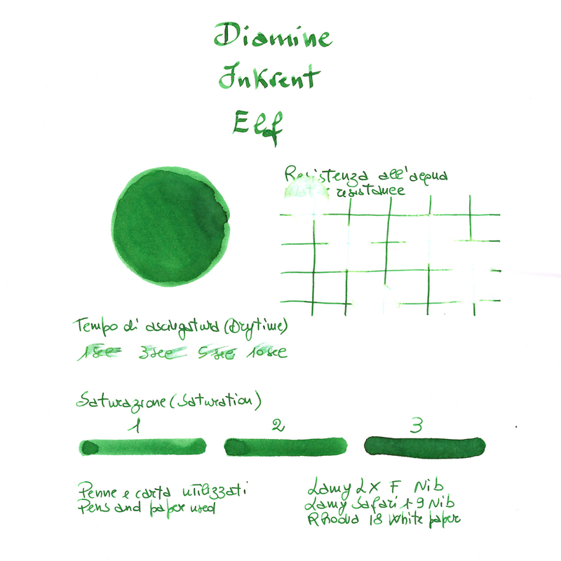 Diamine Inkvent Elf Inchiostro 50 ml Blue Edition