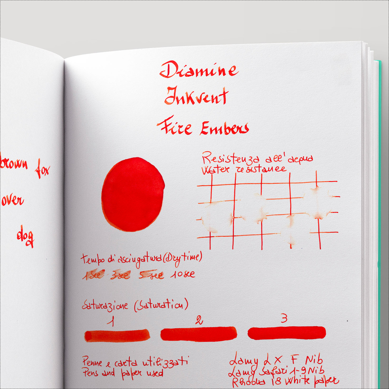 Diamine Inkvent Fire Embers Inchiostro 50 ml Blue Edition