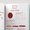 Diamine Inkvent Roasted Chestnut Ink Bottle 50 ml Blue Edition