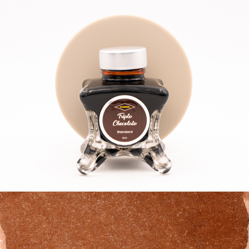 Diamine Inkvent Triple Chocolate Ink Bottle 50 ml Blue Edition